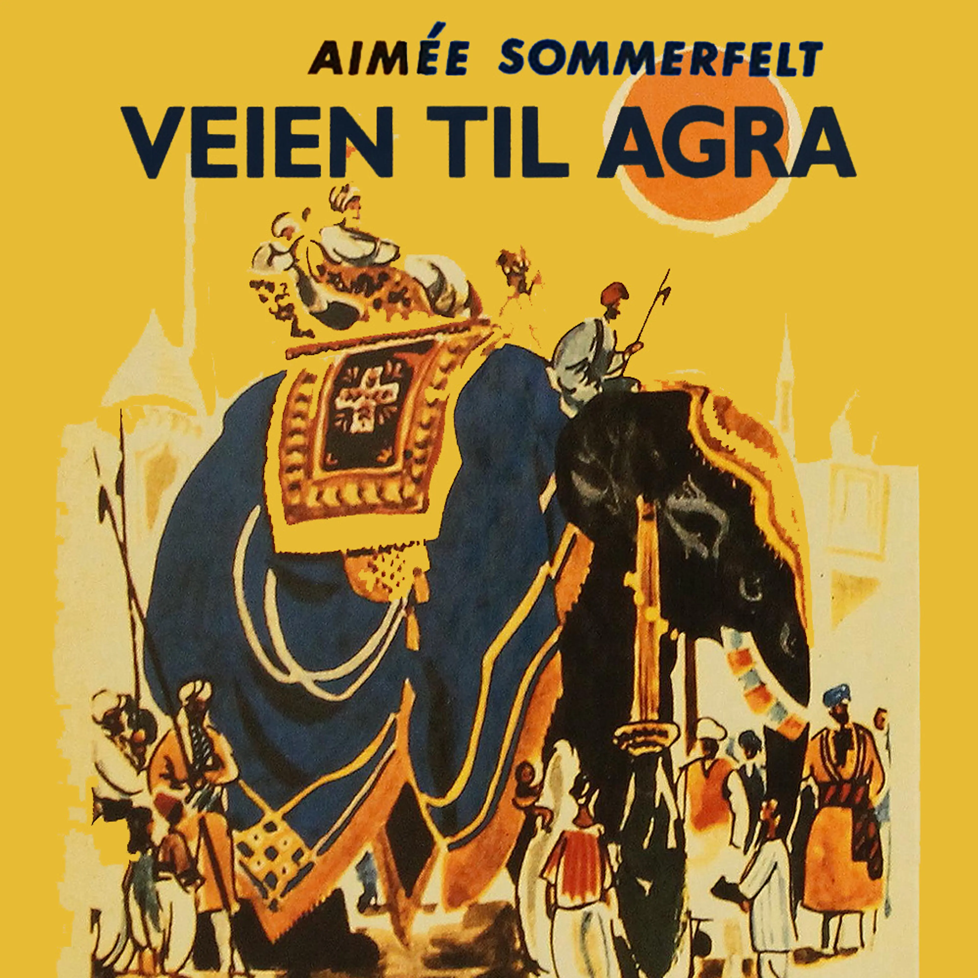 Omslag Veien til Agra av Aimée Sommerfelt (Lydbok)