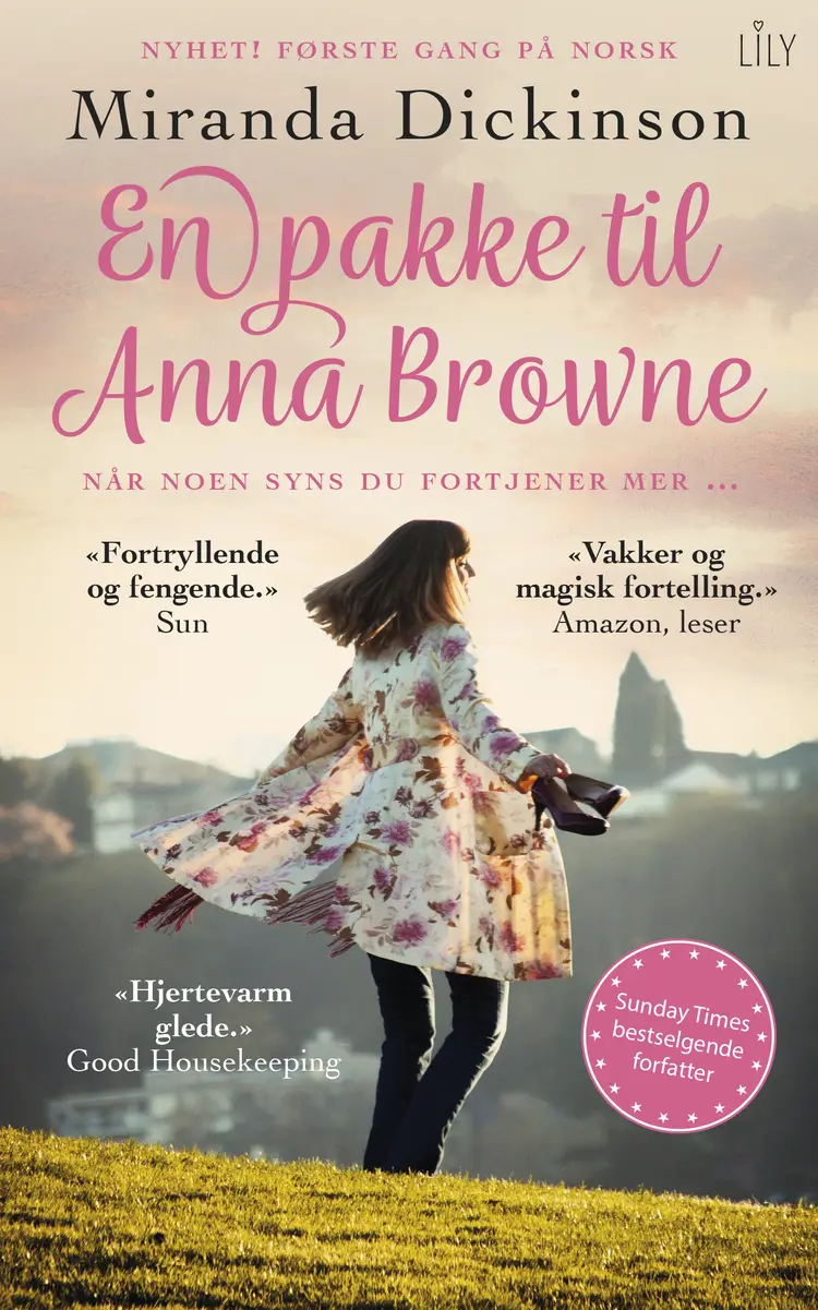Omslag En pakke til Anna Browne av Miranda Dickinson (Ebok)