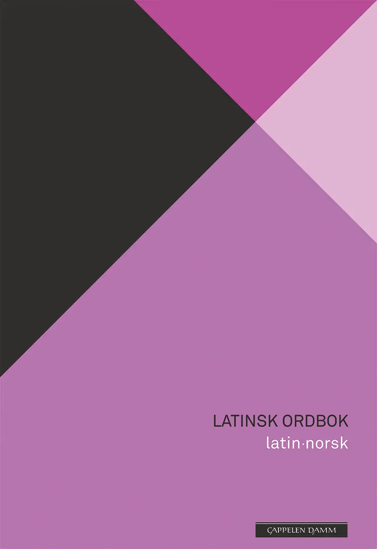 Omslag Latinsk ordbok av Vibeke Roggen, Egil Kraggerud og Bjørg Tosterud (Innbundet)