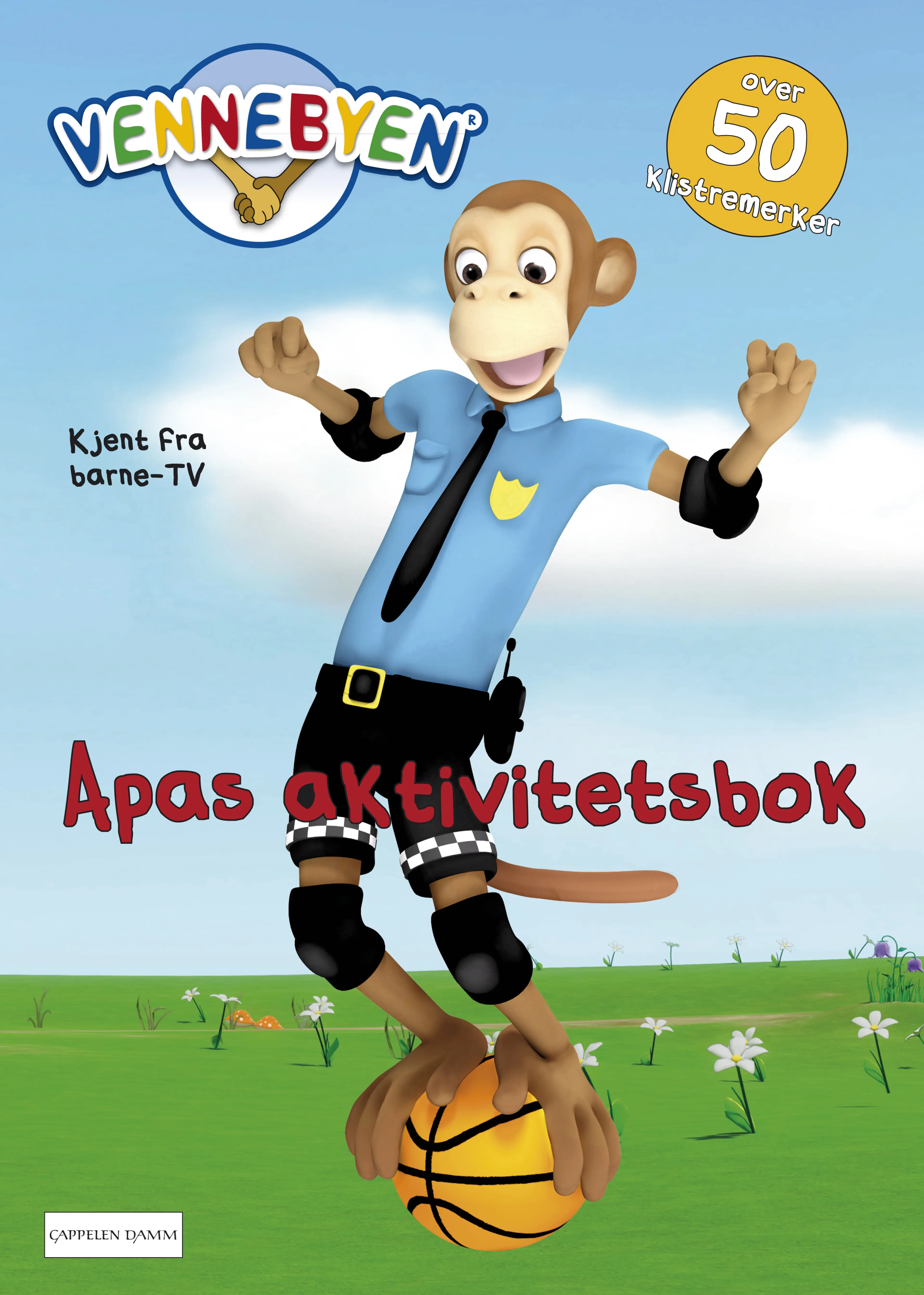 Omslag Vennebyen - Apas aktivitetsbok av CreaCon Entertainment AS og Creacon Entertainment AS (Heftet)