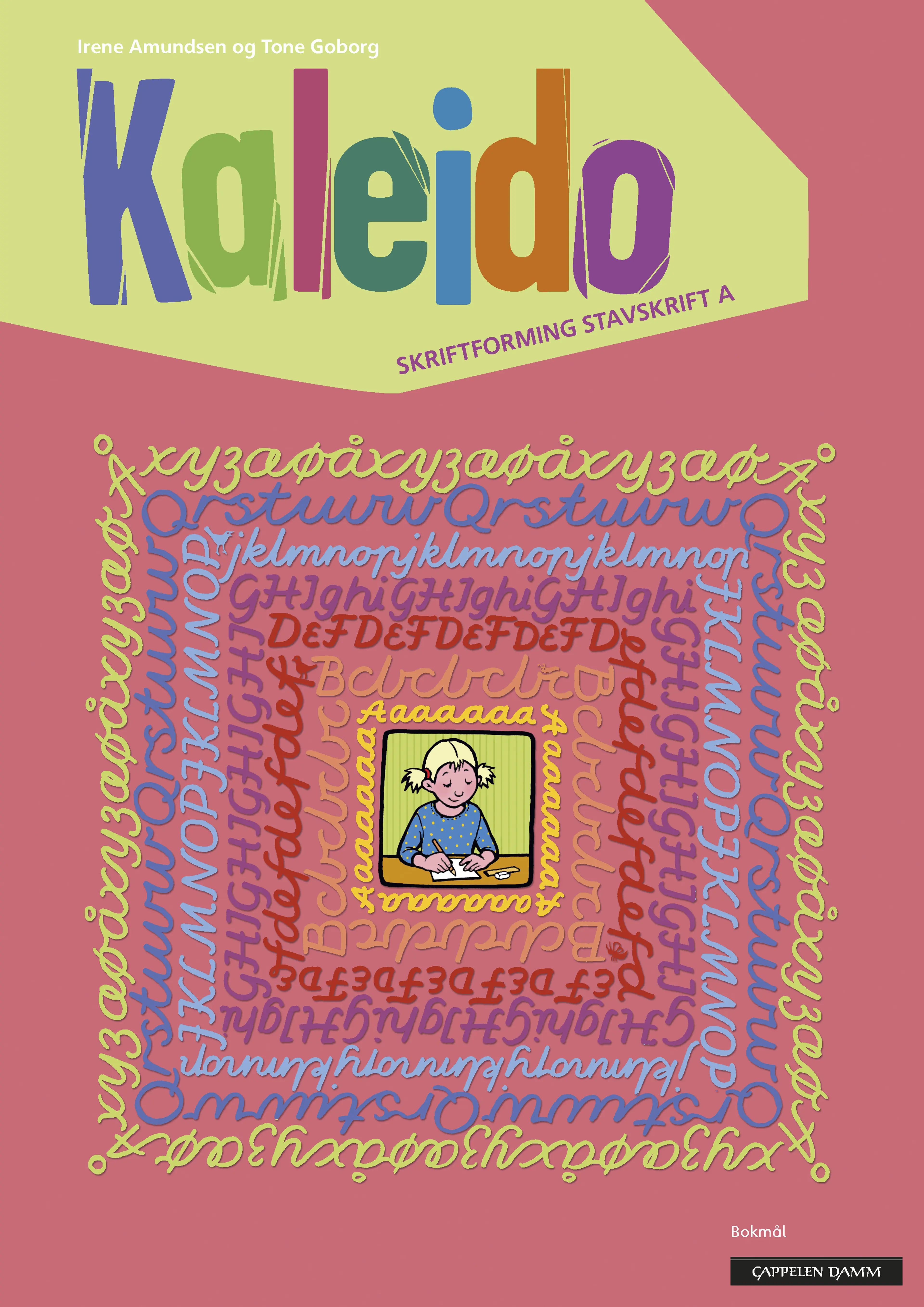 Omslag Kaleido skriftforming Stavskrift A av Irene Amundsen (Heftet)