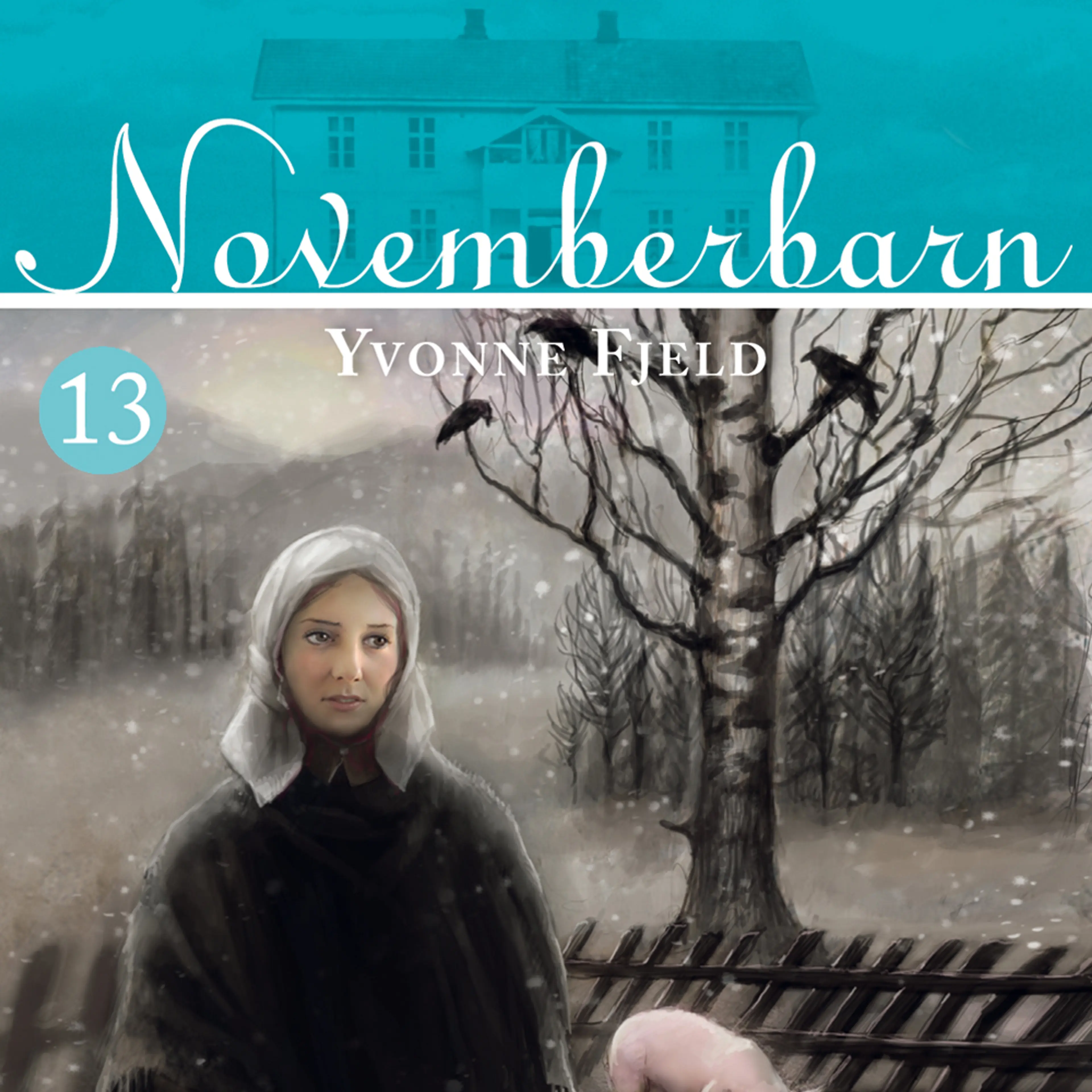 Omslag Ravnevarsel av Yvonne Andersen (Lydbok)