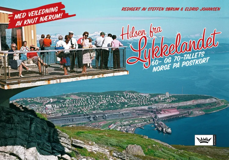 Omslag Hilsen fra Lykkelandet av Steffen Sørum (Innbundet)
