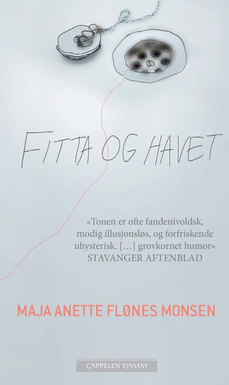 Omslag Fitta og havet av Maja Anette Flønes Monsen (Heftet)