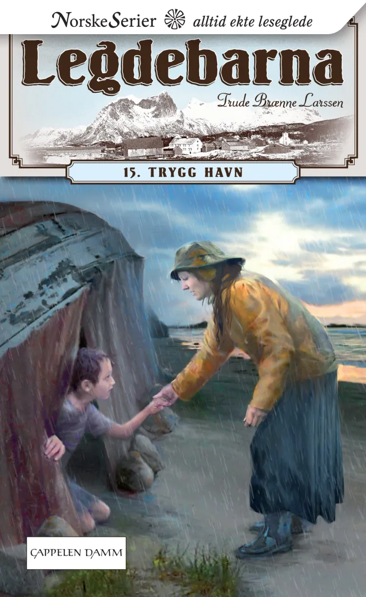 Omslag Trygg havn av Trude Brænne Larssen (Heftet)