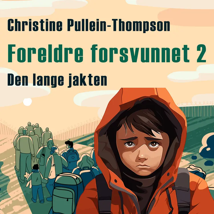 Omslag Den lange jakten av Christine Pullein-Thompson (Lydbok)