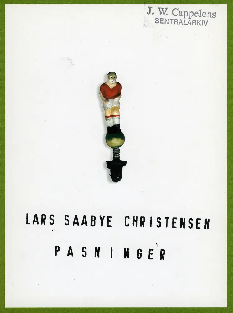 Omslag Pasninger av Lars Saabye Christensen (Heftet)