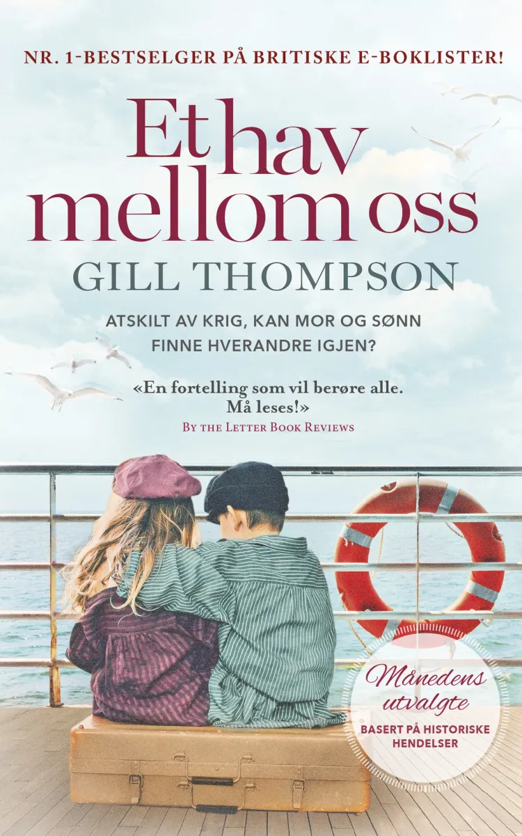 Omslag Et hav mellom oss av Gill Thompson (Ebok)