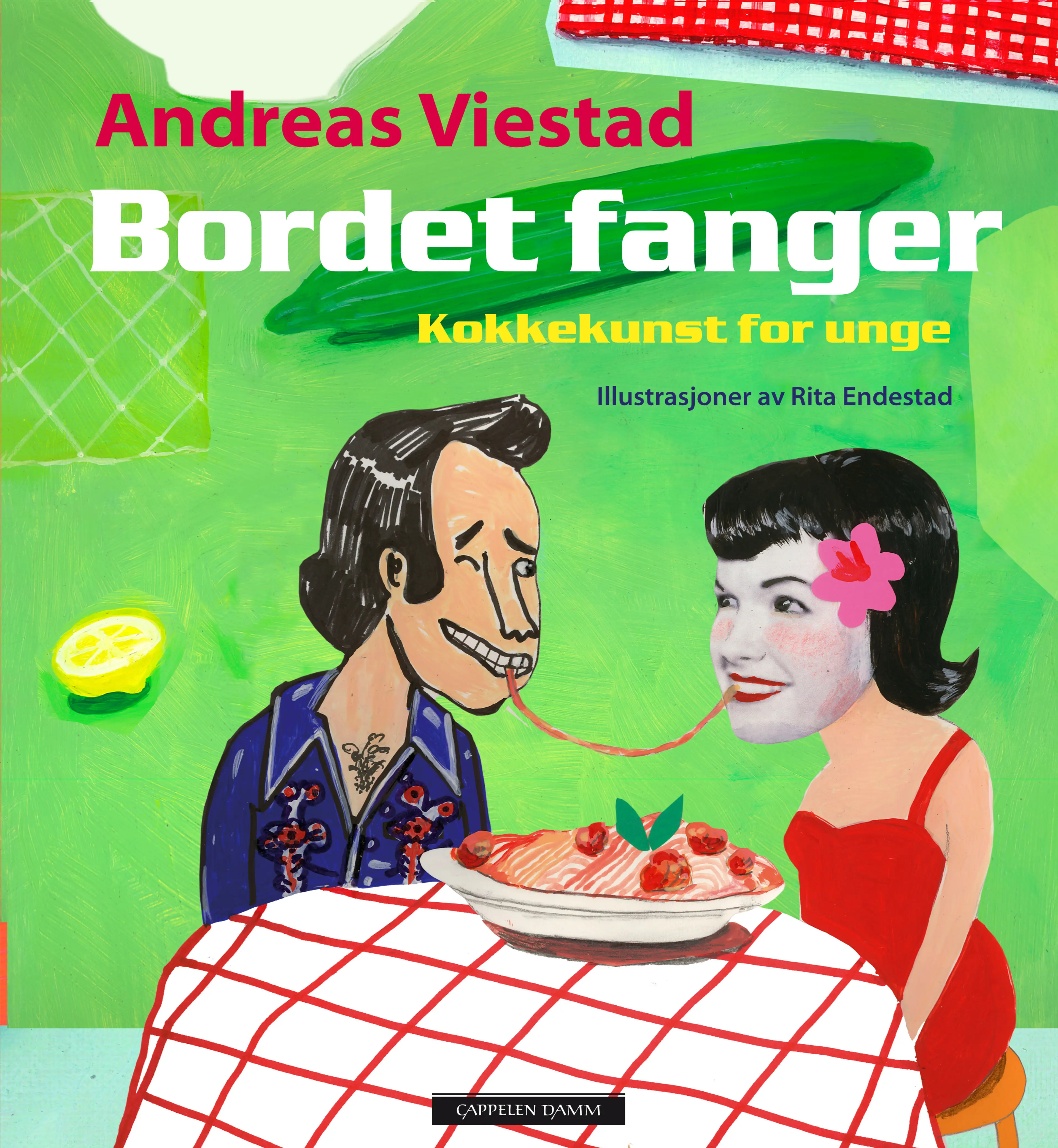 Omslag Bordet fanger av Andreas Viestad (Innbundet)