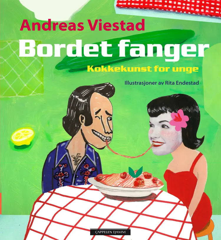 Omslag Bordet fanger av Andreas Viestad (Innbundet)