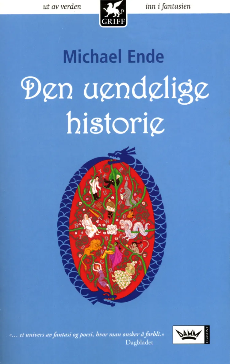 Omslag Den uendelige historie I & II av Michael Ende (Heftet)
