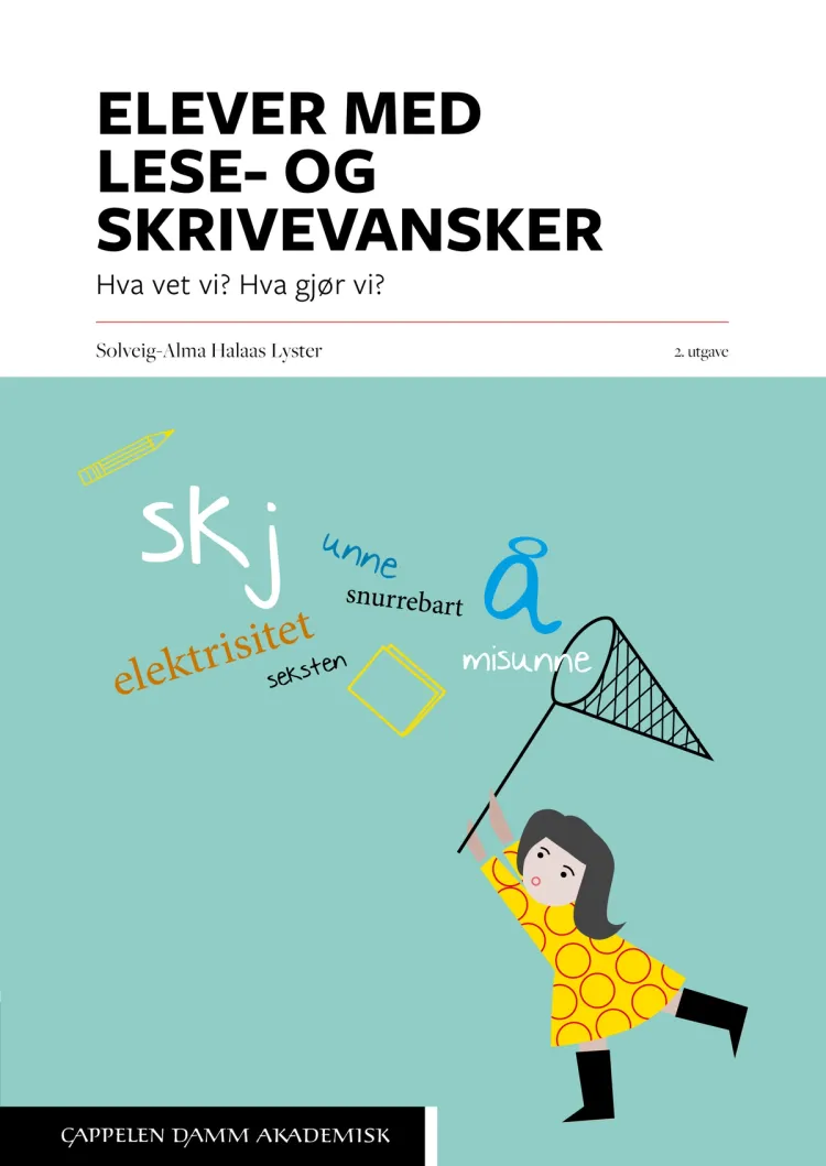 Omslag Elever med lese- og skrivevansker av Solveig-Alma Halaas Lyster (Heftet)