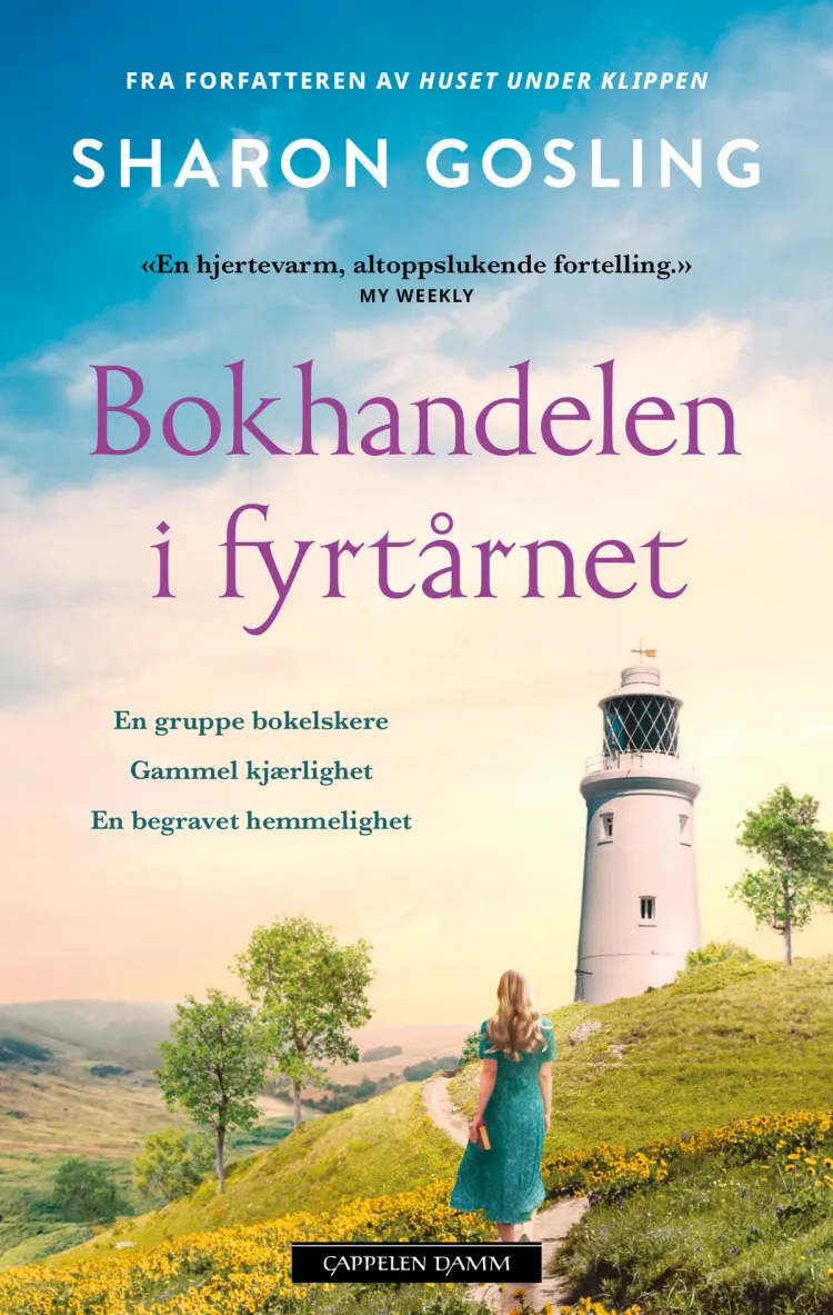 Omslag Bokhandelen i fyrtårnet av Sharon Gosling (Heftet)