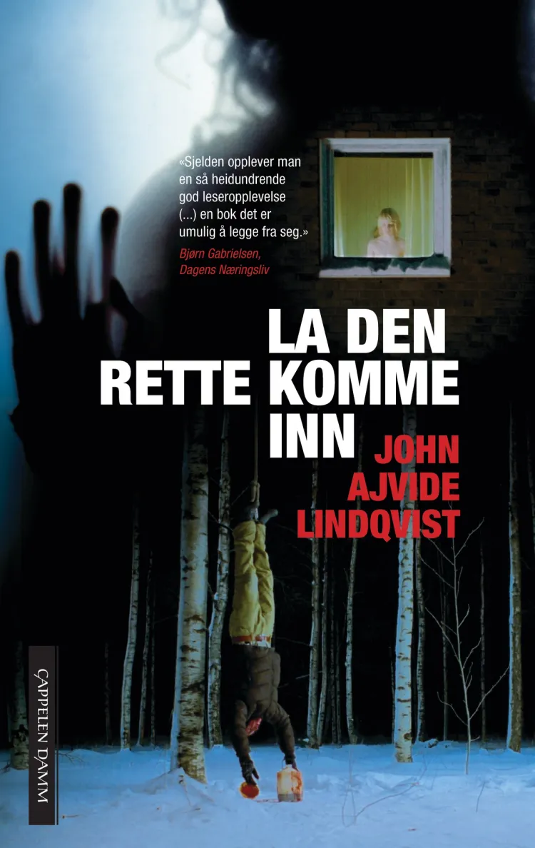 Omslag La den rette komme inn av John Ajvide Lindqvist (Heftet)