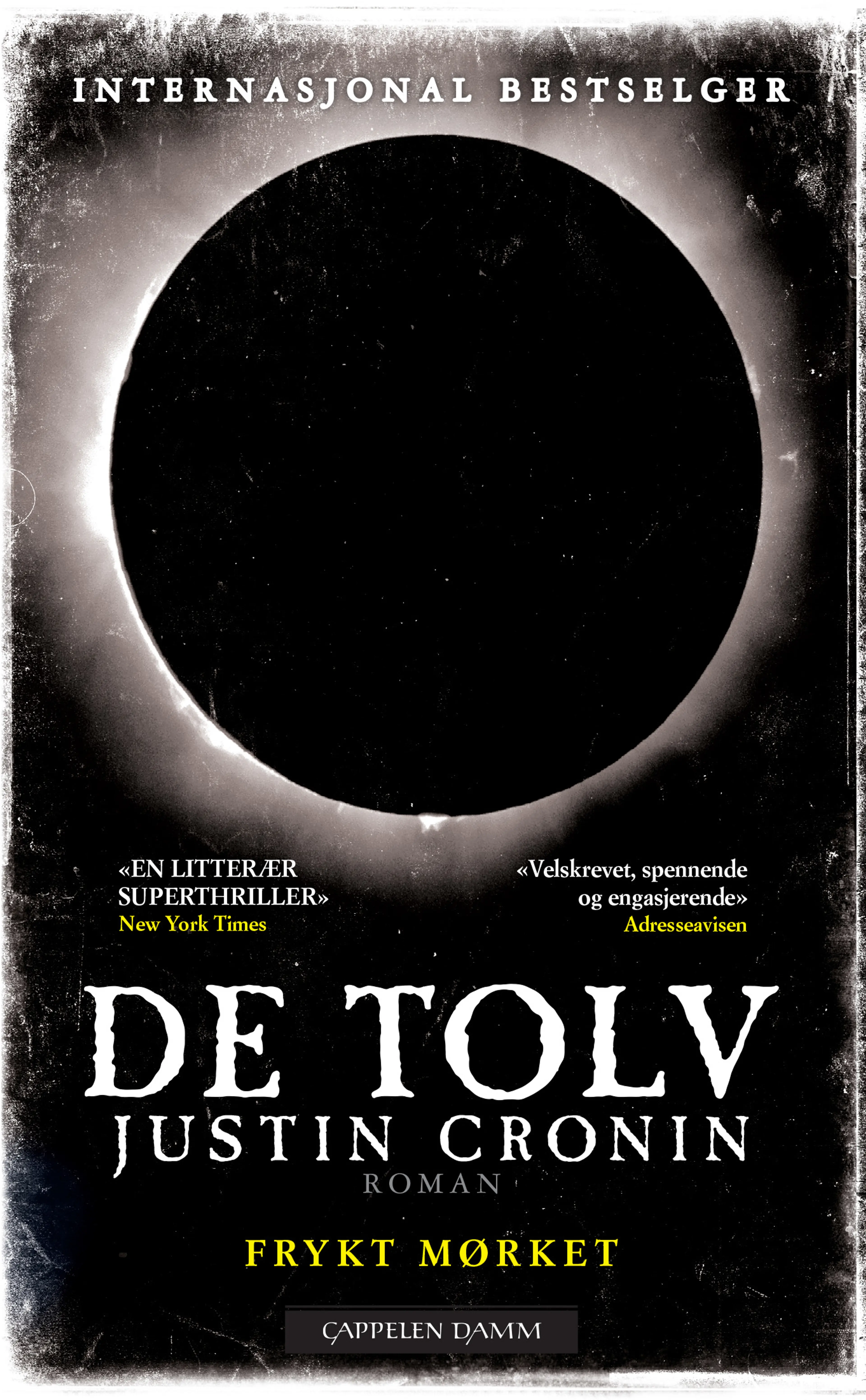 Omslag De tolv av Justin Cronin (Heftet)