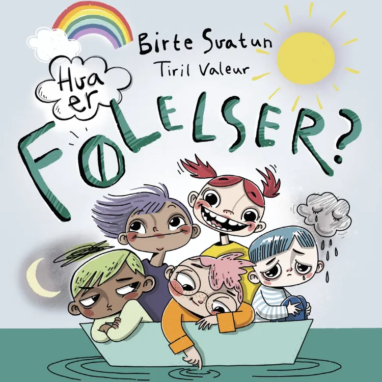 Omslag Hva er følelser? av Birte Svatun (Lydbok)