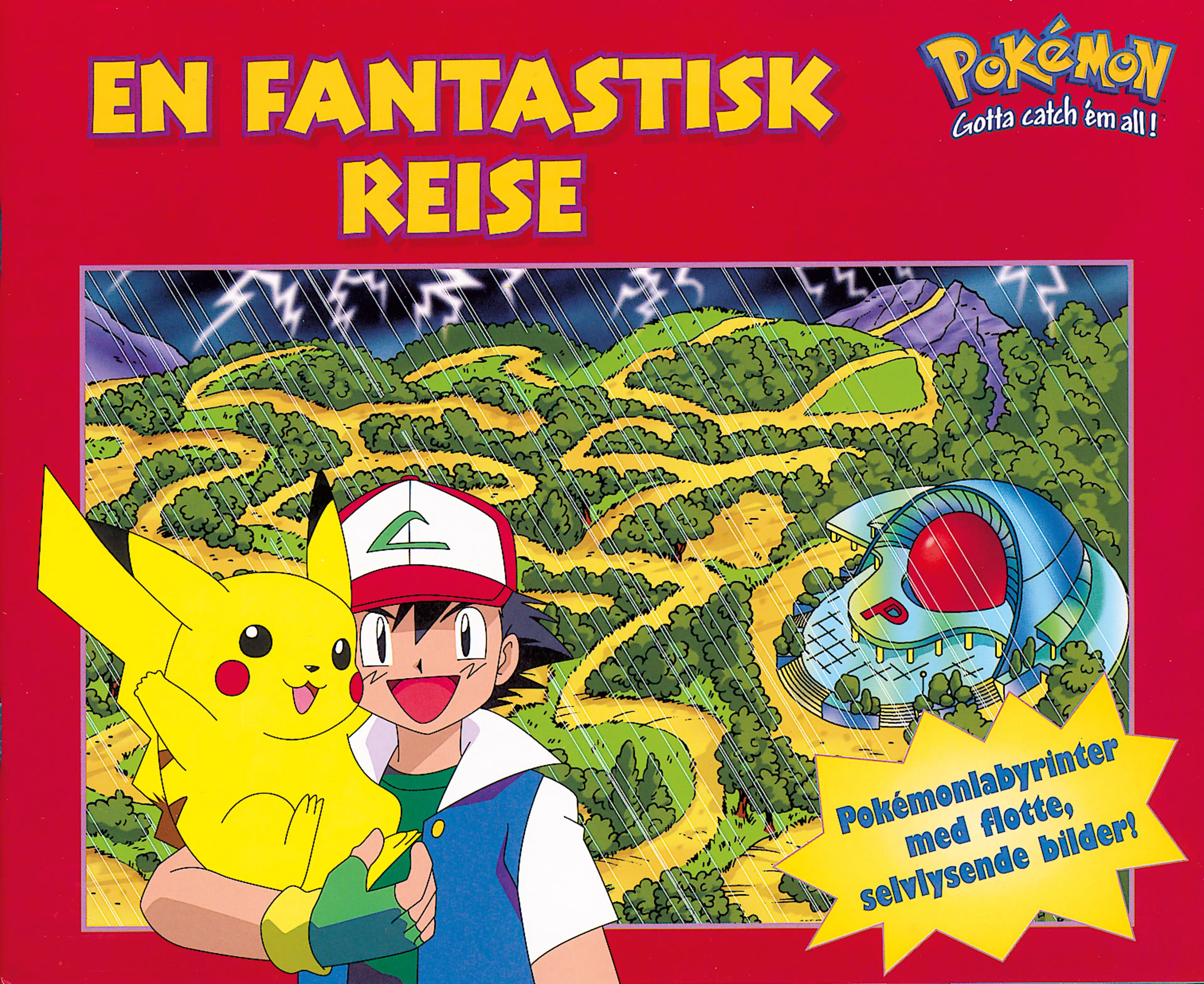 Omslag POKéMON EN FANTASTISK REISE (Heftet)