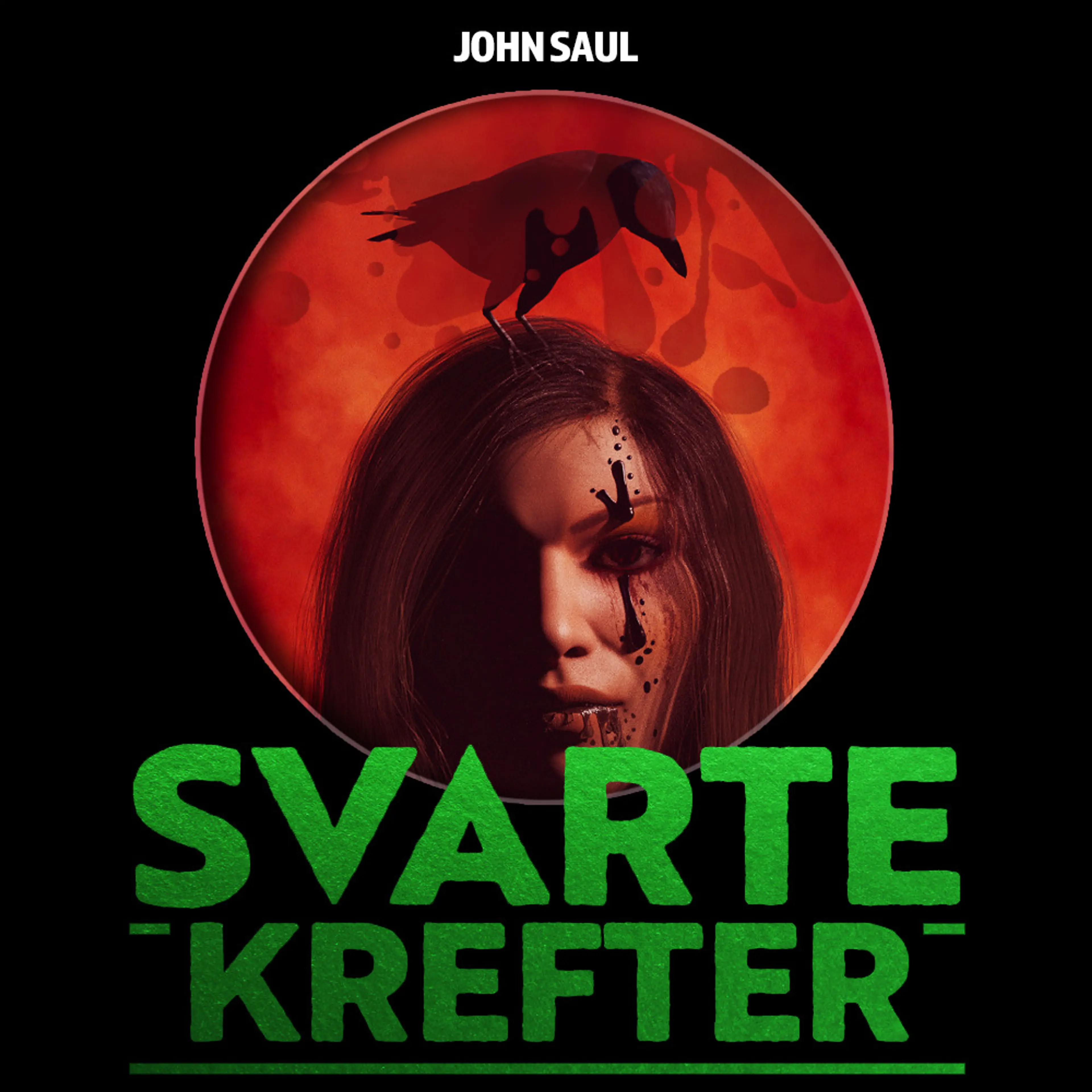 Omslag Svarte krefter av John Saul (Lydbok)