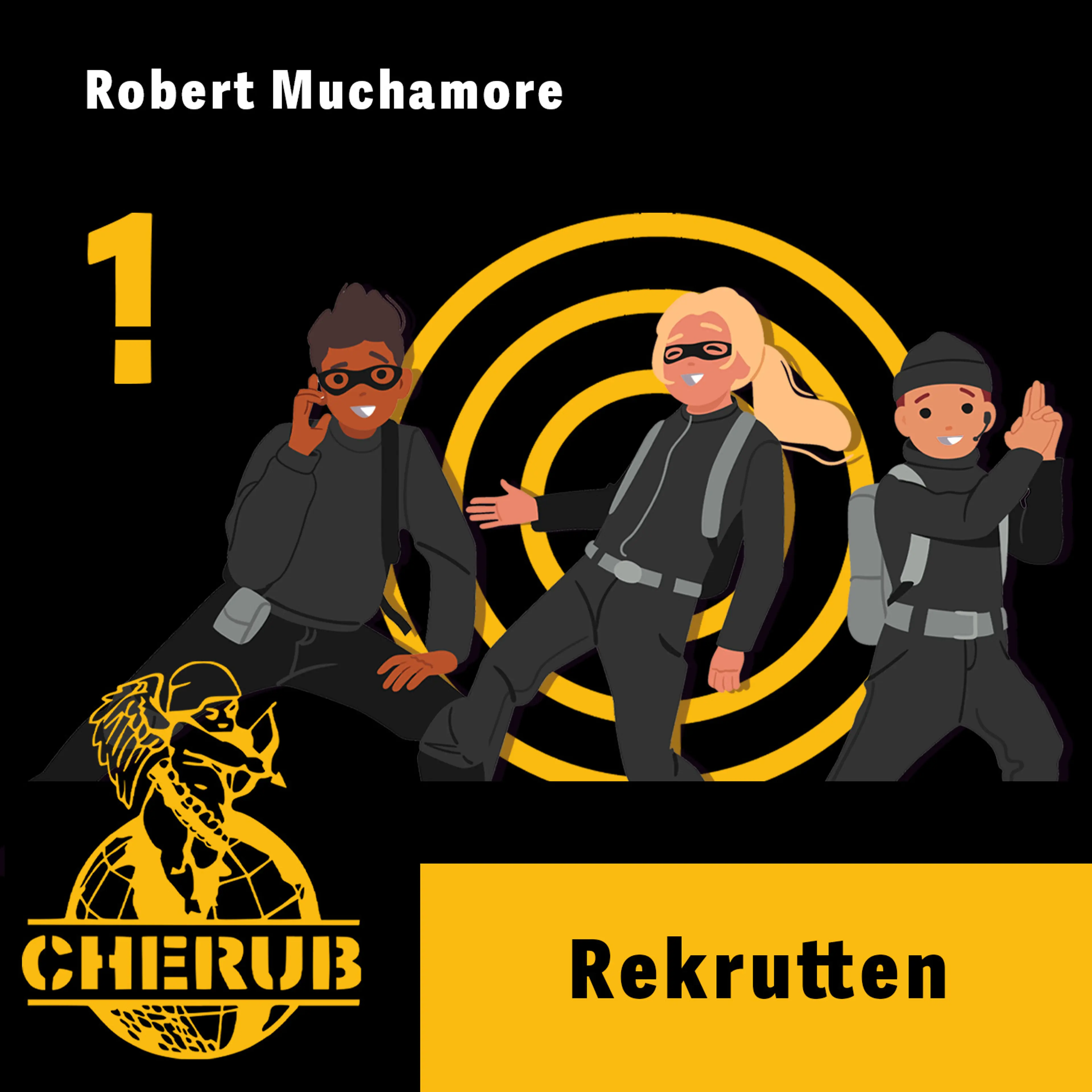 Omslag Rekrutten av Robert Muchamore (Lydbok)
