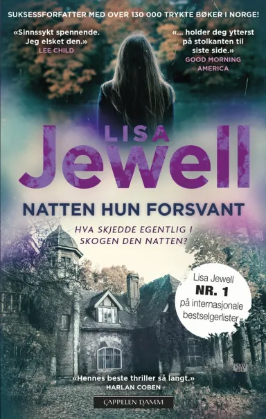 Omslag Natten hun forsvant av Lisa Jewell (Ebok)