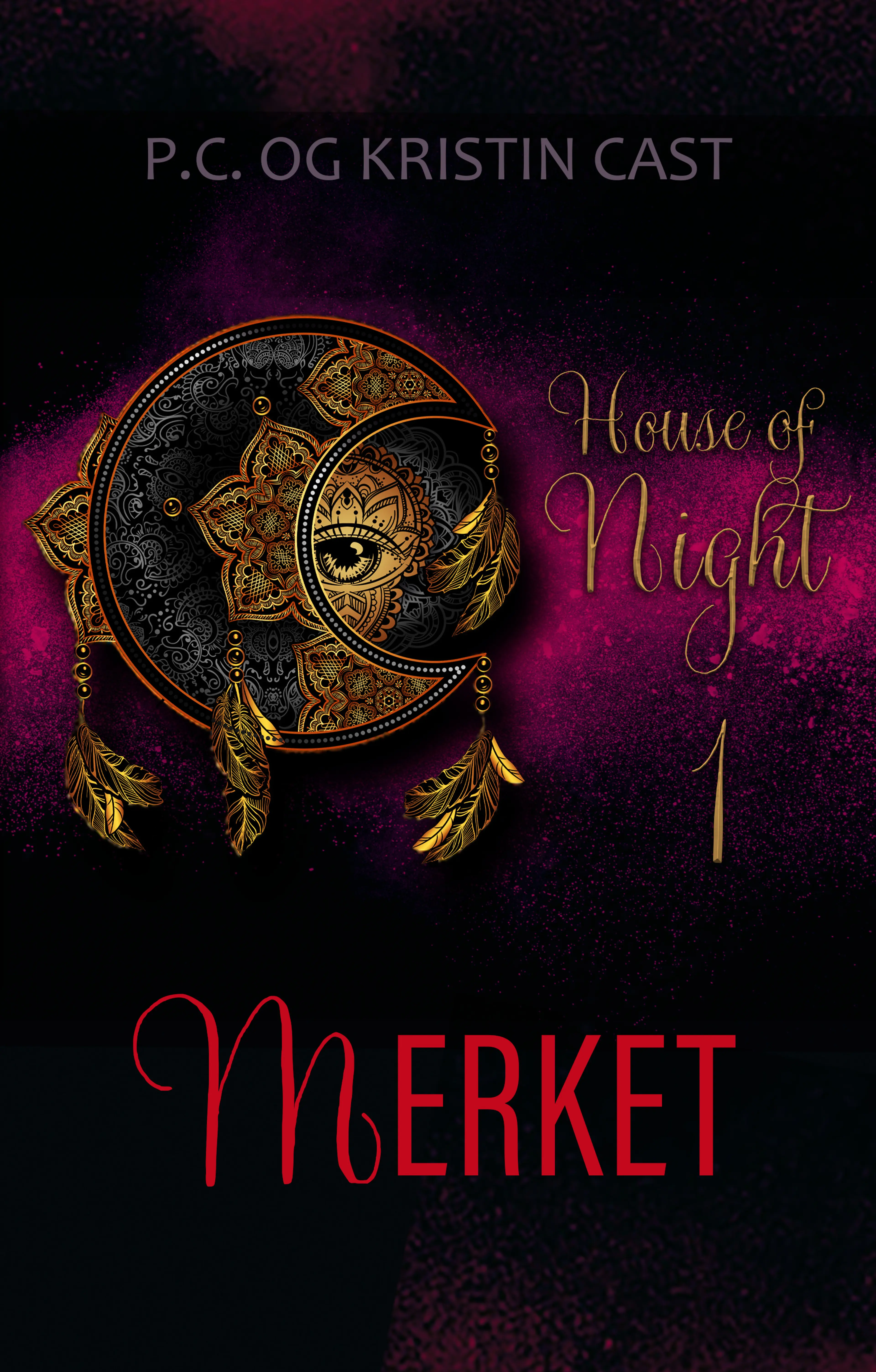 Omslag Merket av P.C. Cast (Ebok)