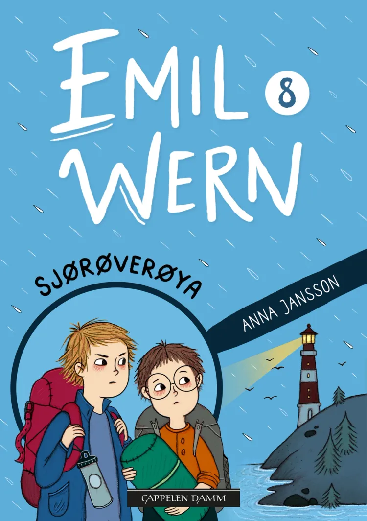 Omslag Emil Wern: Sjørøverøya av Anna Jansson (Ebok)