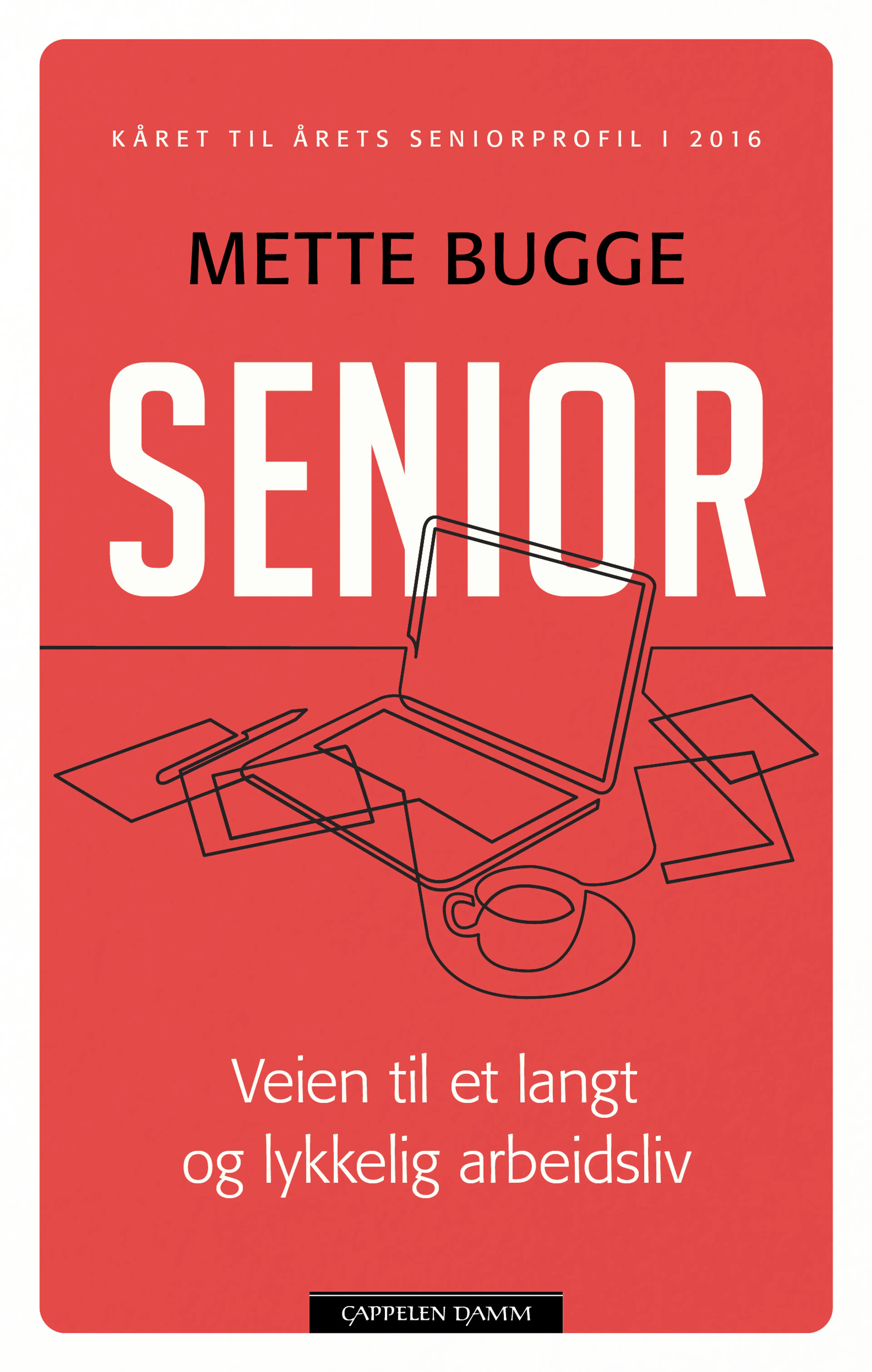 Omslag Senior av Mette Bugge (Innbundet)