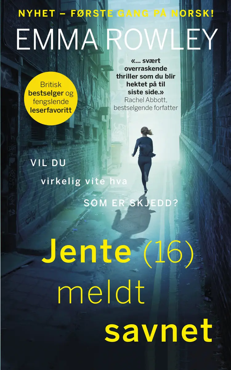 Omslag Jente (16) meldt savnet av Emma Rowley (Ebok)