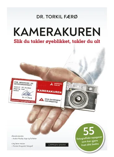 Omslag Kamerakuren av Torkil Færø (Innbundet)