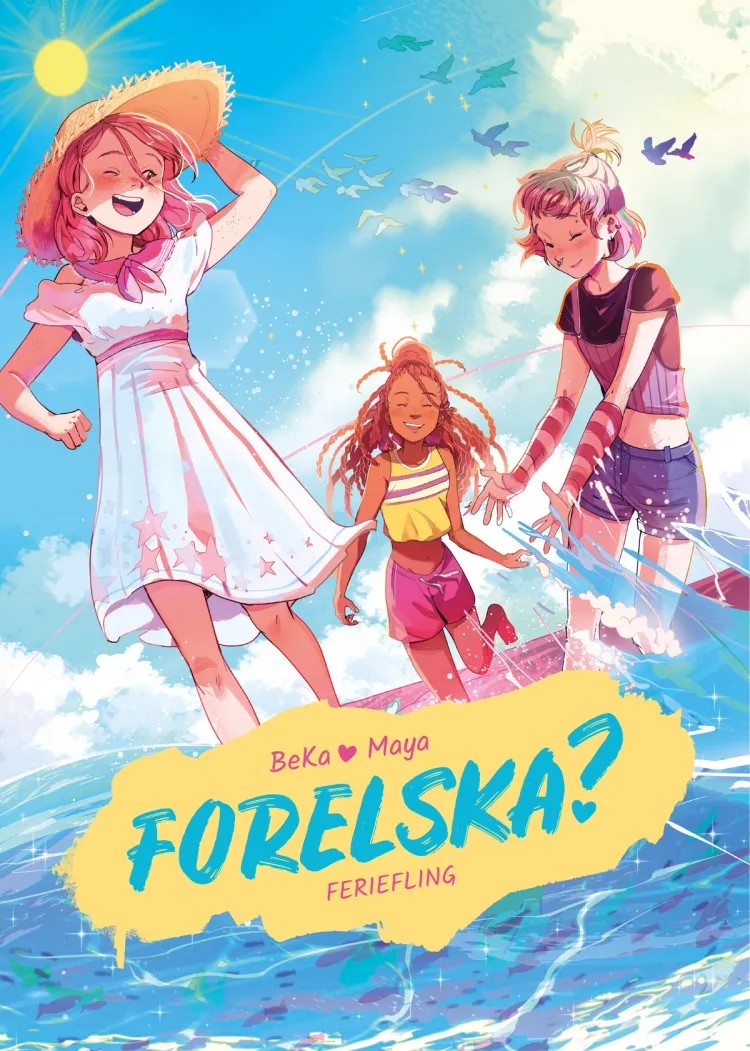 Omslag Forelska? 4 – Feriefling av BeKa (Innbundet)