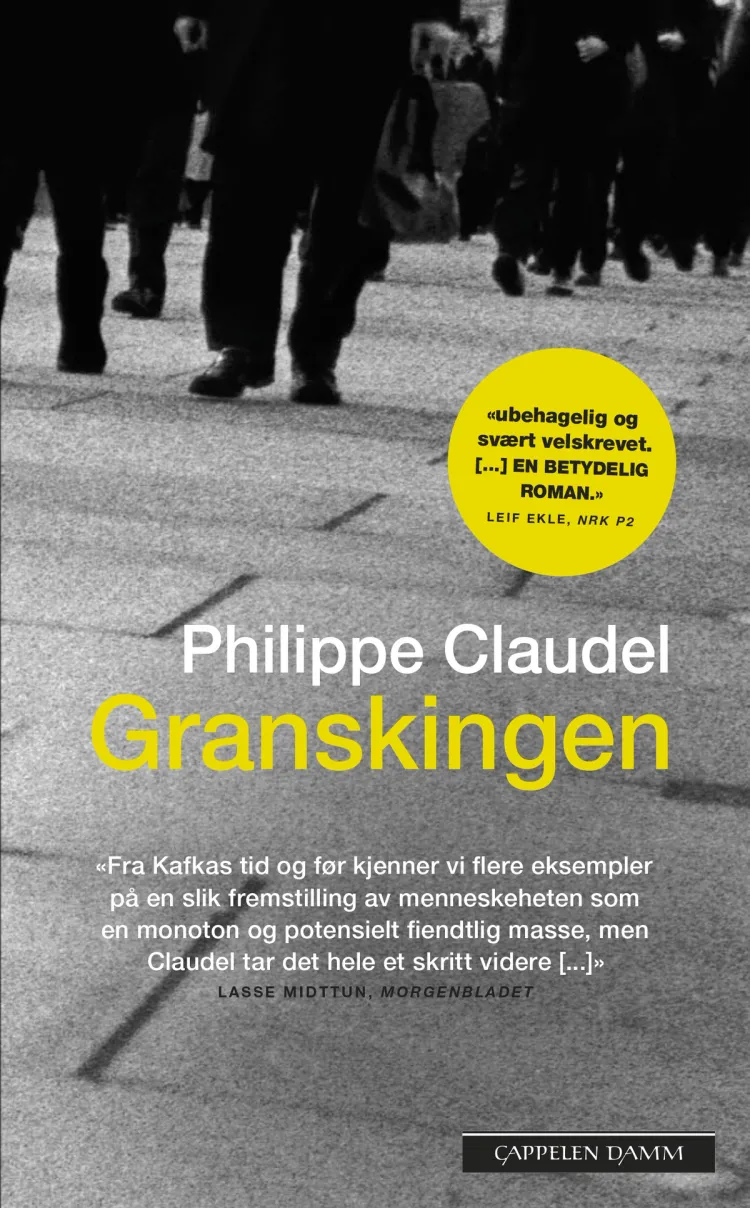 Omslag Granskingen av Philippe Claudel (Heftet)