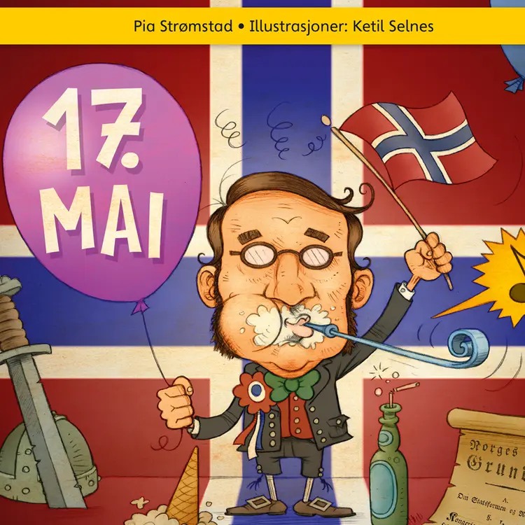 Omslag 17. mai av Pia Strømstad (Lydbok)