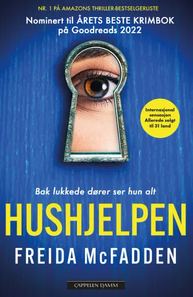 Omslag Hushjelpen av Freida McFadden (Heftet)