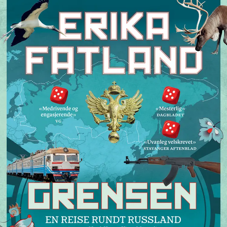 Omslag Grensen av Erika Fatland (Lydbok)