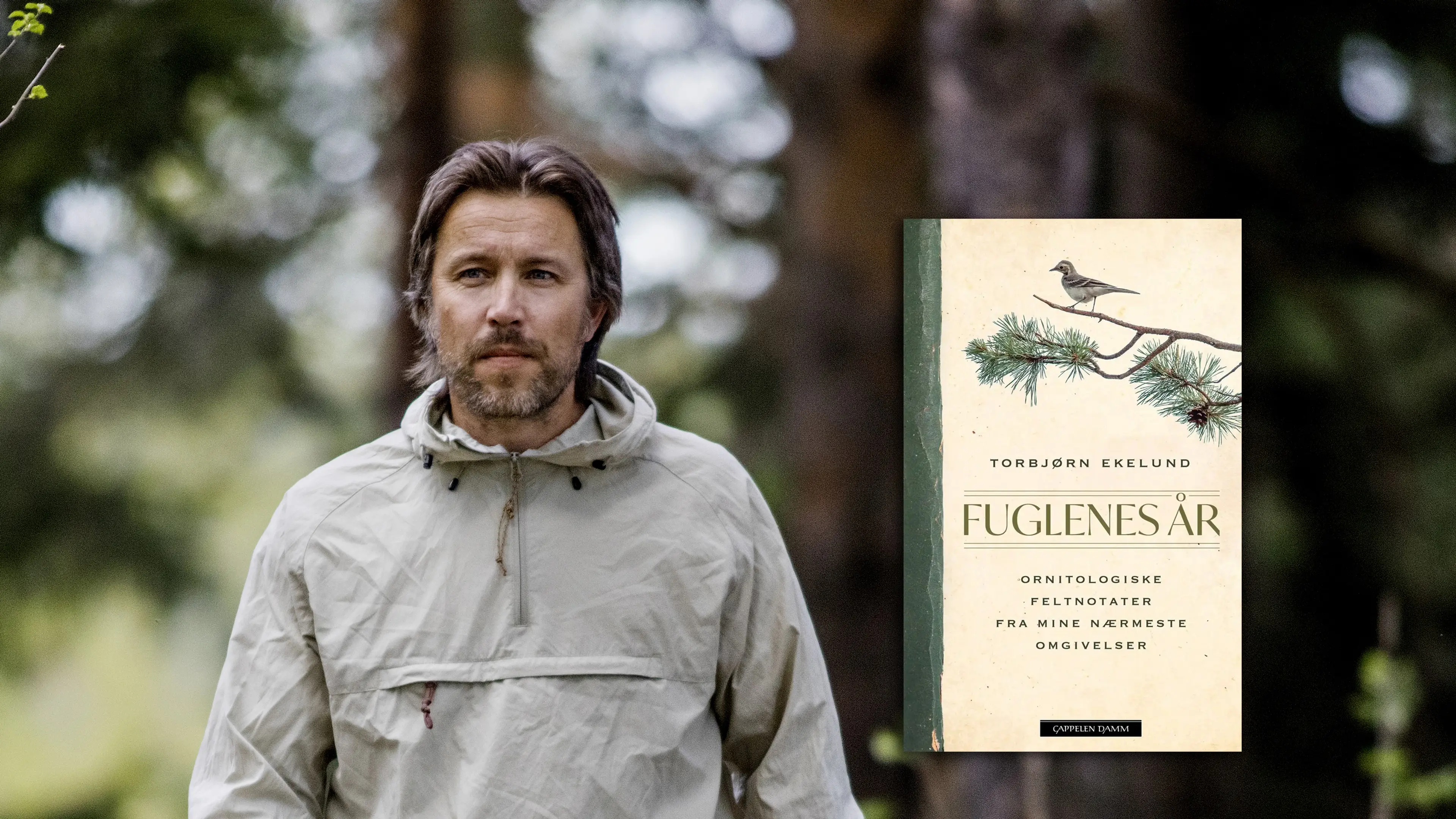 Torbjørn Ekelund og boka «Fuglenes år» 
