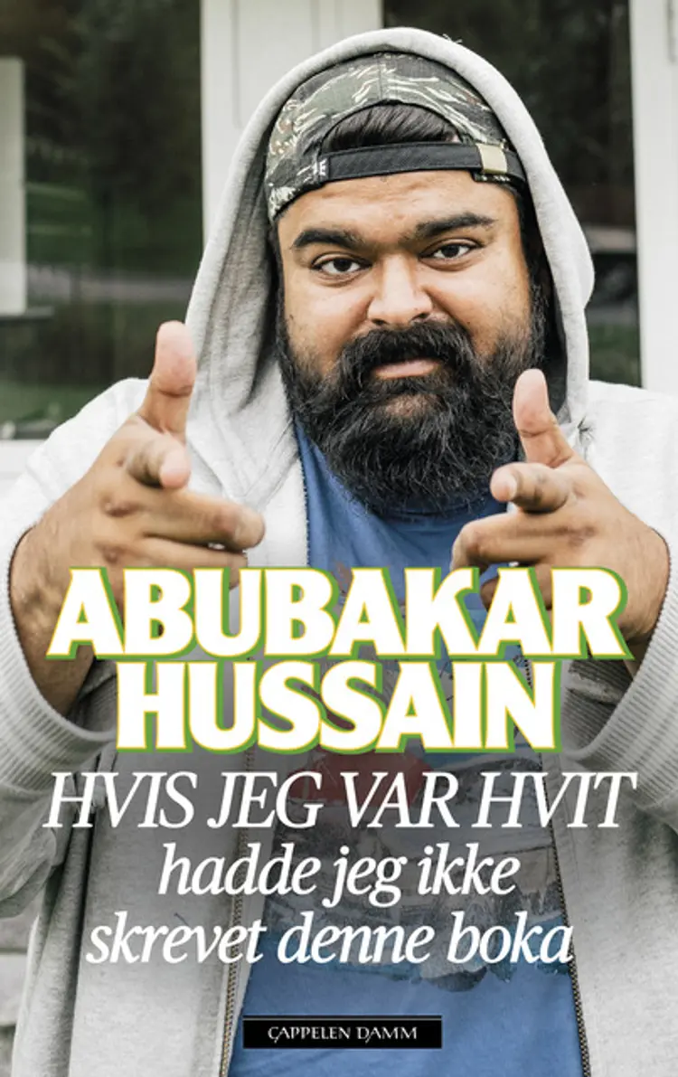 Omslag Hvis jeg var hvit ... av Abubakar Hussain (Ebok)