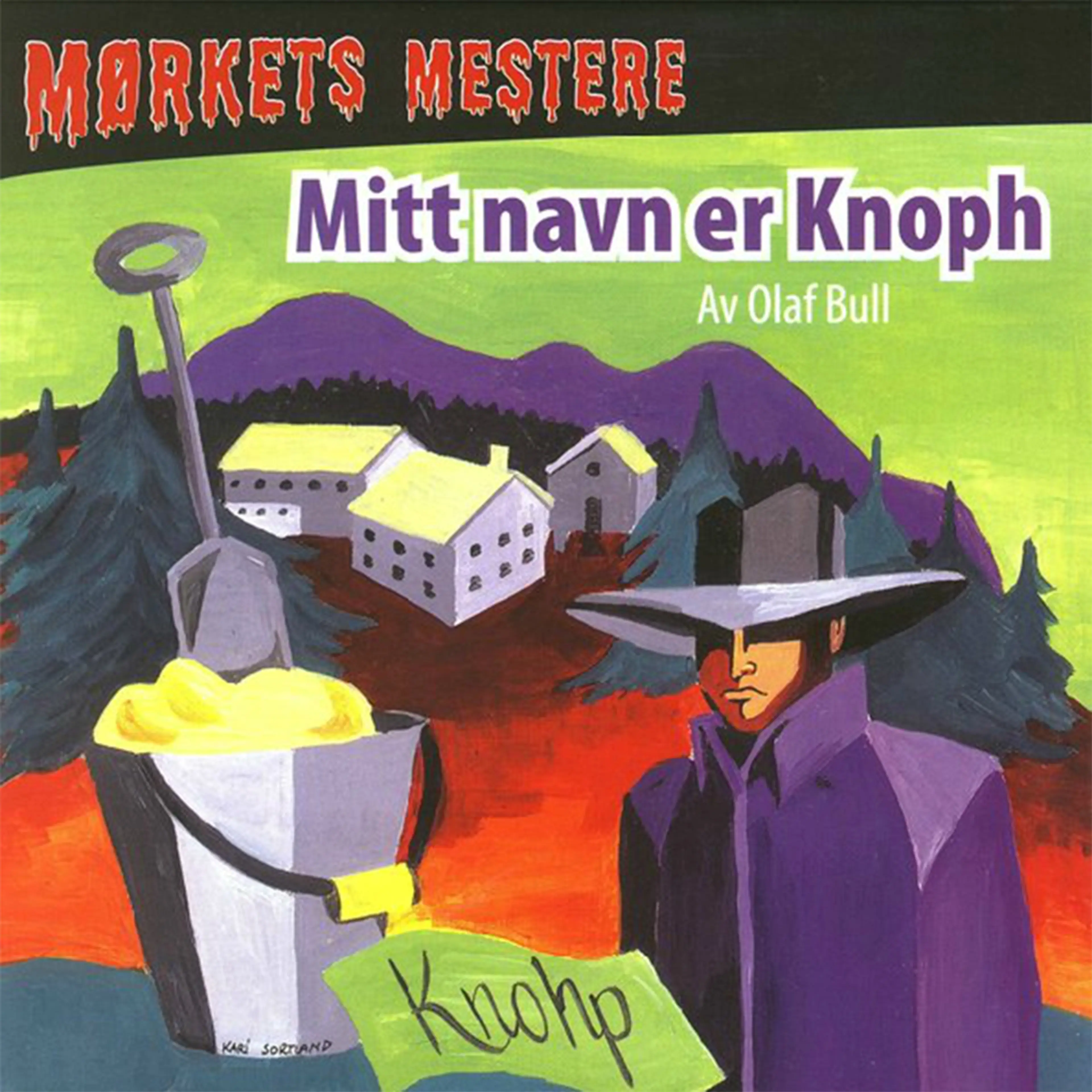 Omslag Mitt navn er Knoph av Olaf Bull (Lydbok)