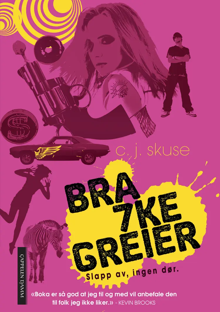 Omslag Bra 7ke greier av C.J. Skuse (Innbundet)