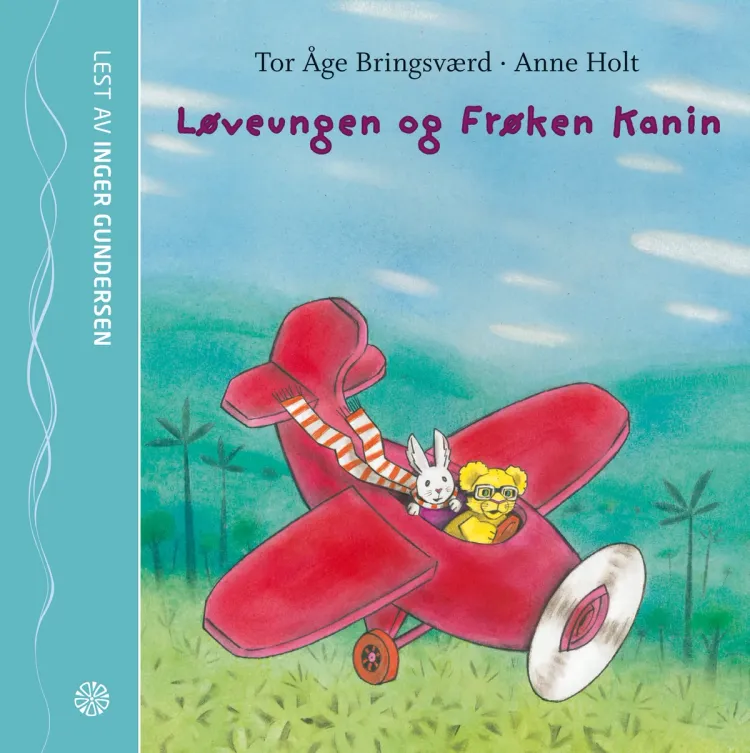 Omslag Løveungen og Frøken Kanin av Tor Åge Bringsværd (CD)