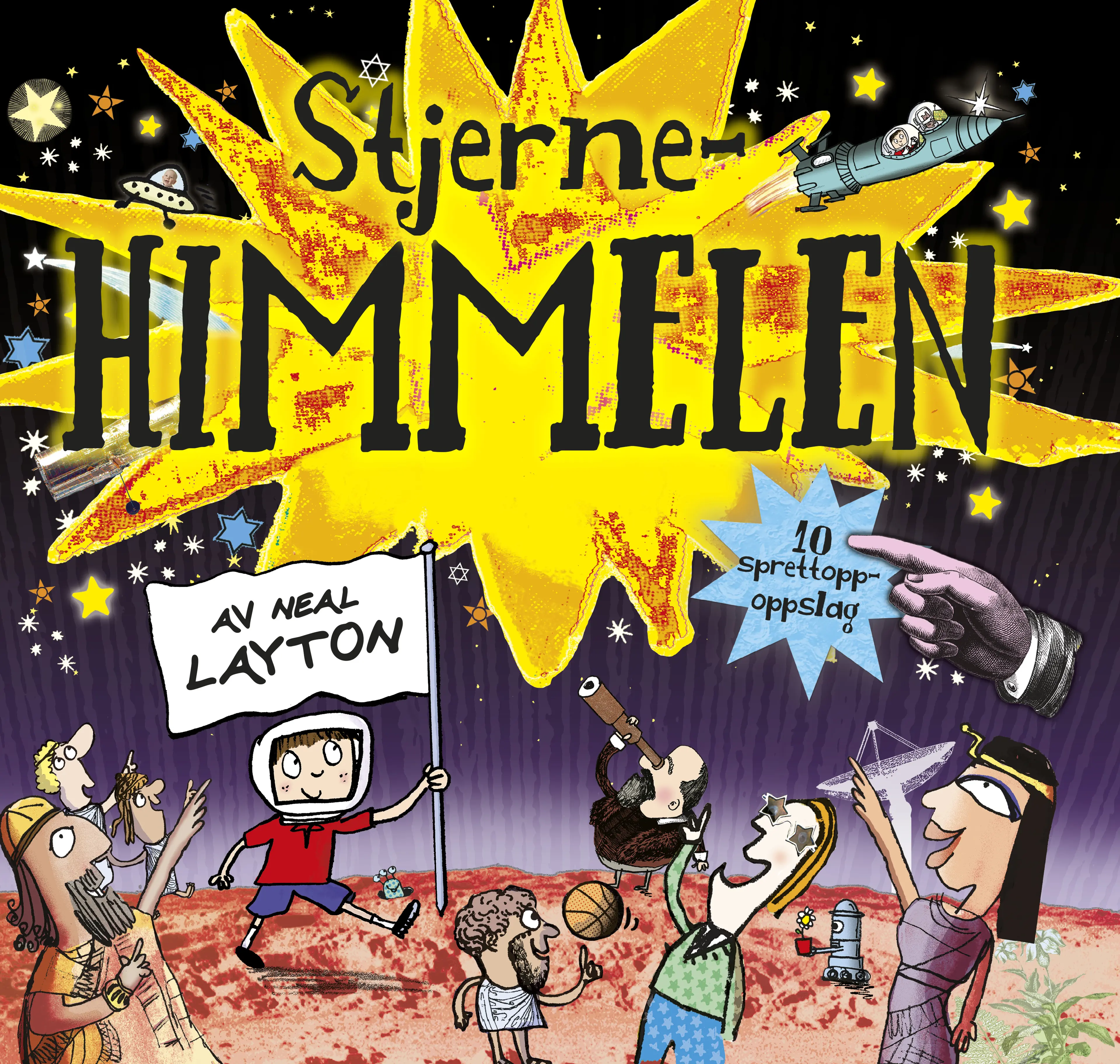 Omslag Stjernehimmelen (Innbundet)