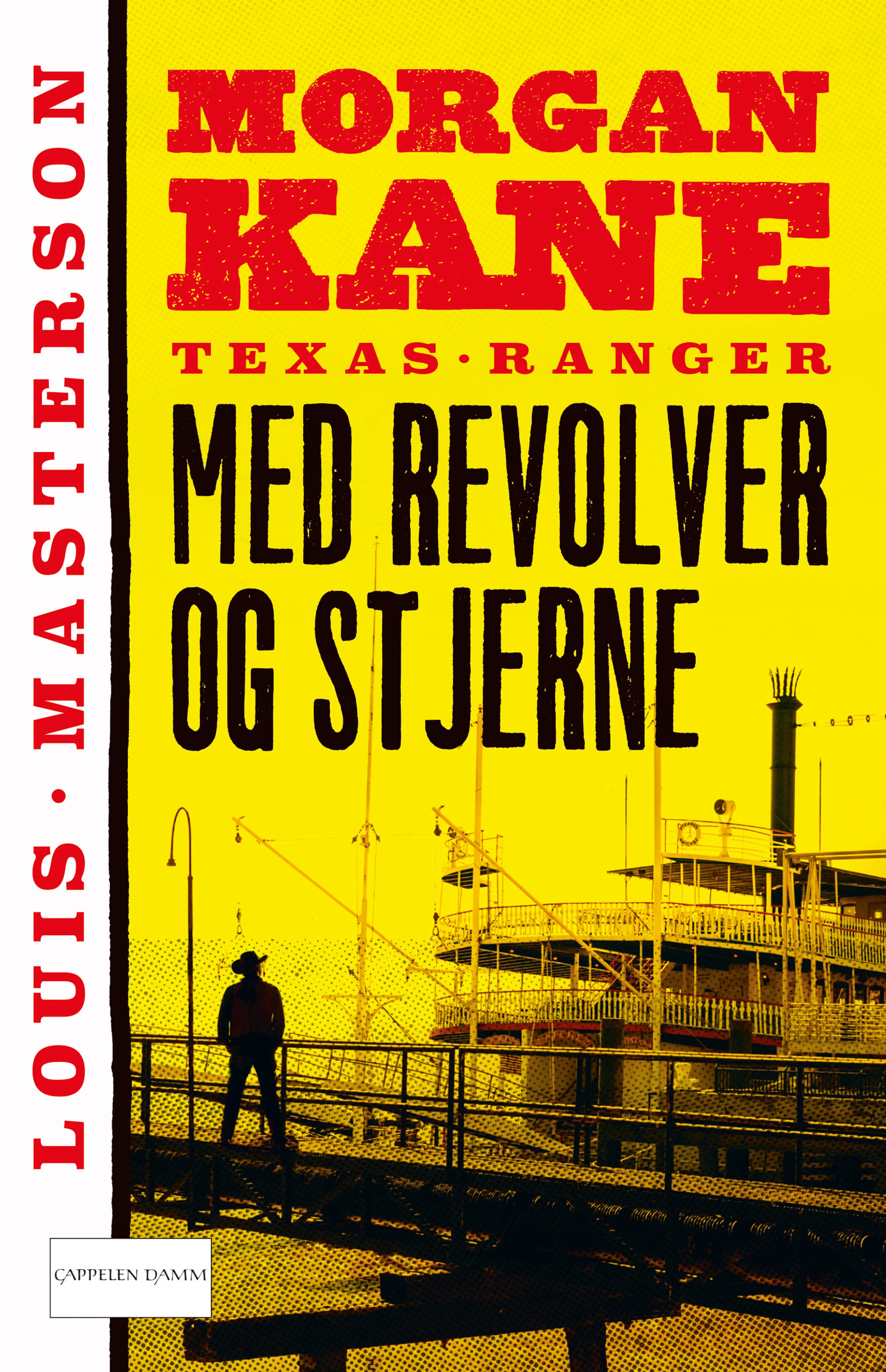 Omslag Med revolver og stjerne av Louis Masterson (Heftet)