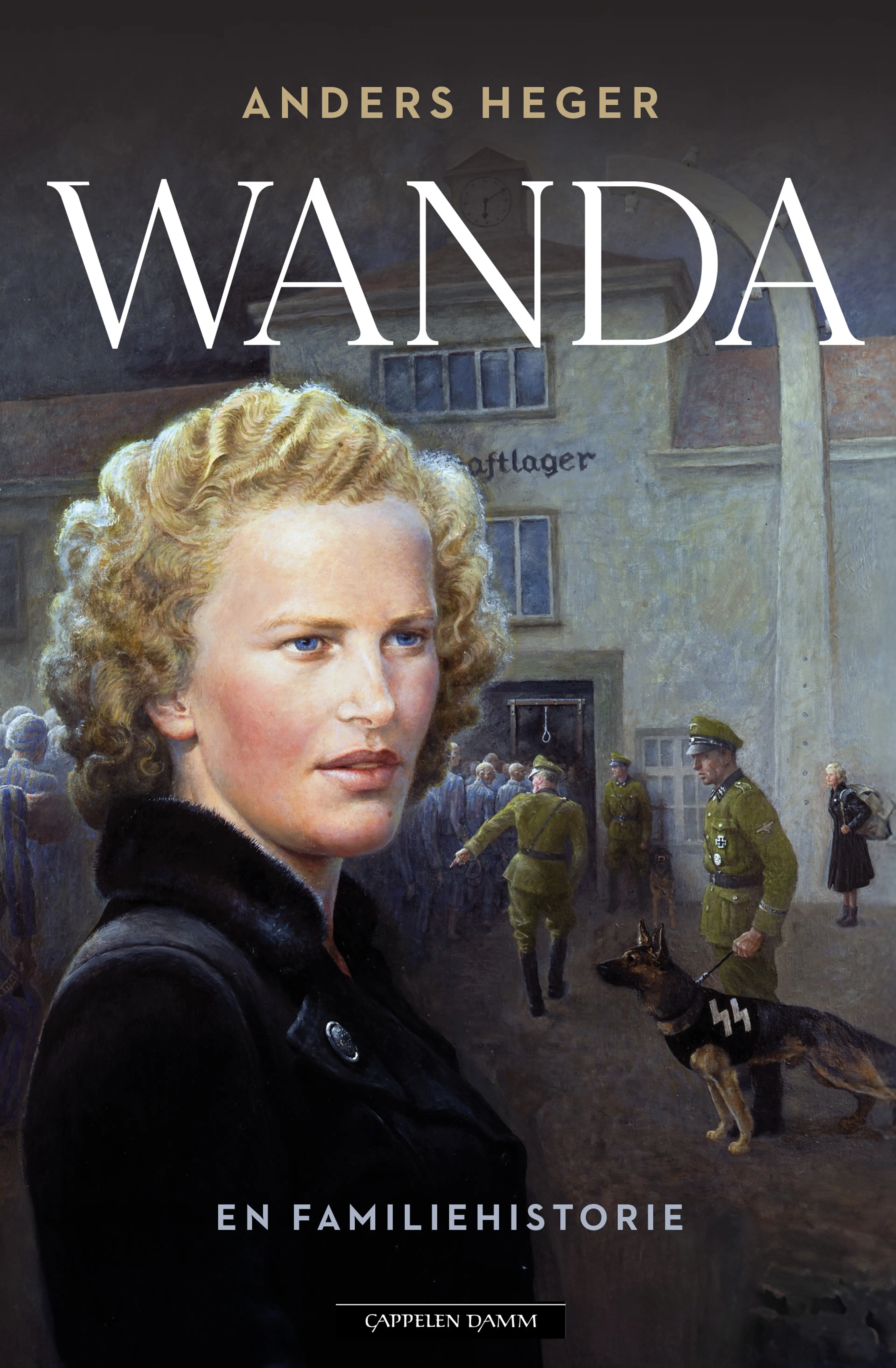 Omslag Wanda av Anders Heger (Innbundet)