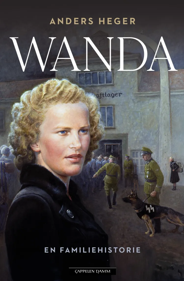 Omslag Wanda av Anders Heger (Innbundet)