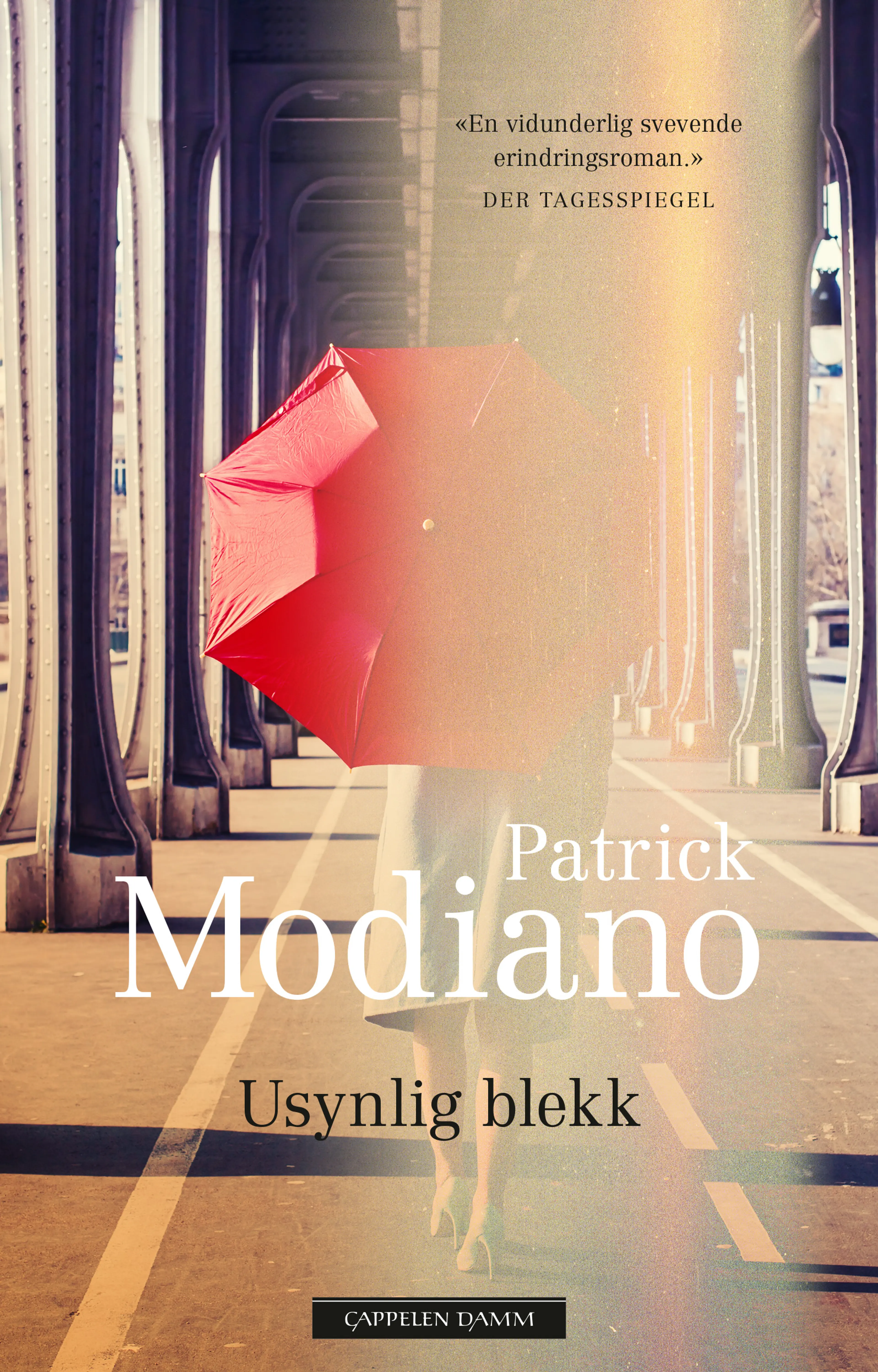Omslag Usynlig blekk av Patrick Modiano (Innbundet)