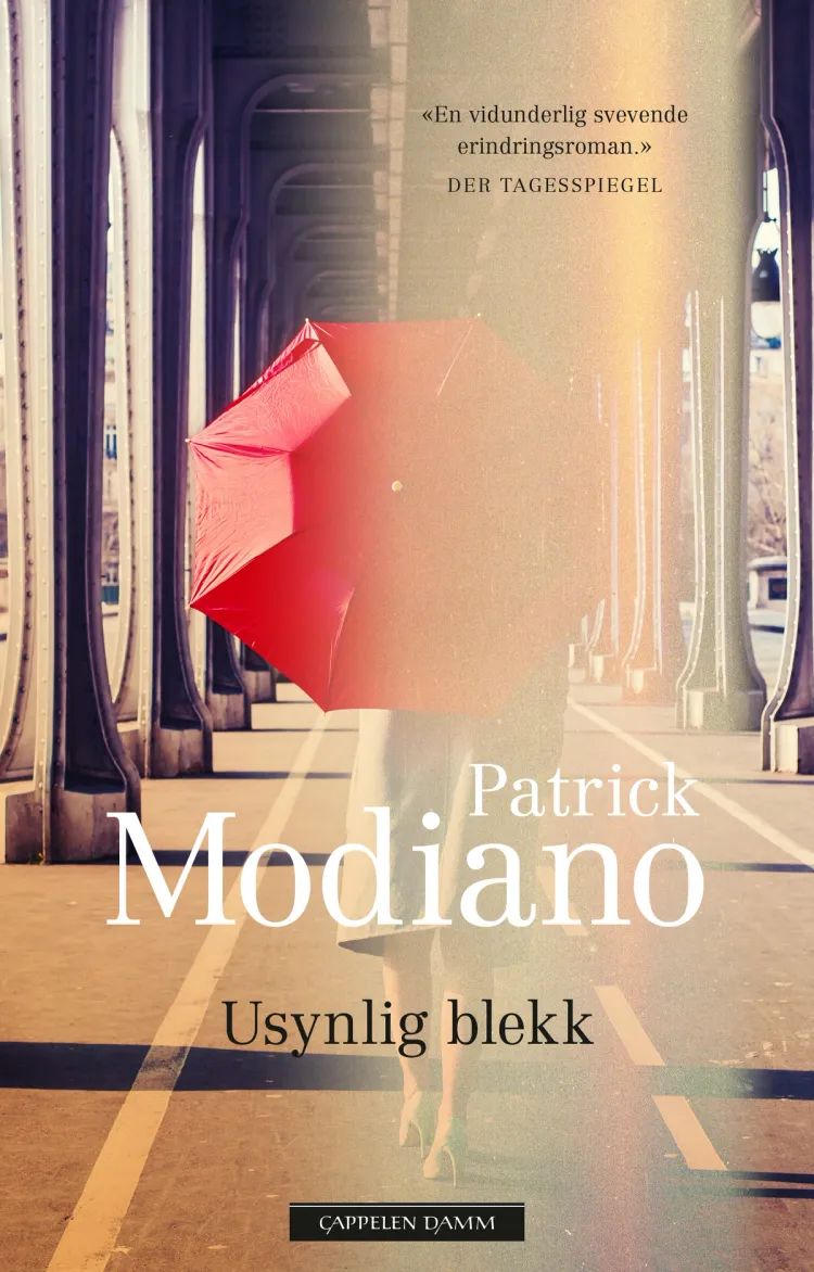 Omslag Usynlig blekk av Patrick Modiano (Innbundet)