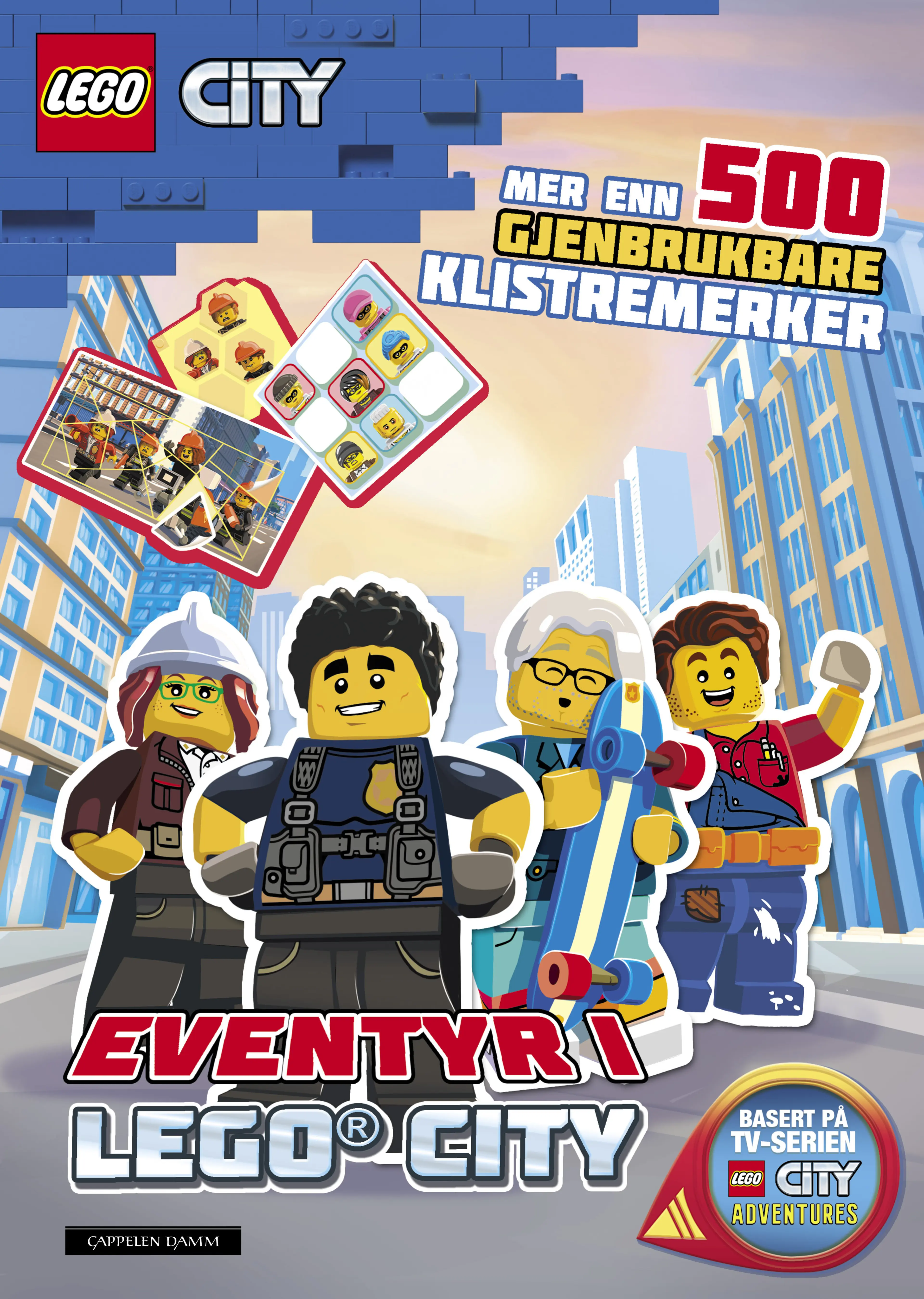 Omslag LEGO® City - Eventyr i LEGO City (Heftet)
