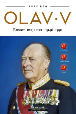Omslag Olav V. Ensom majestet av Tore Rem (Ebok)