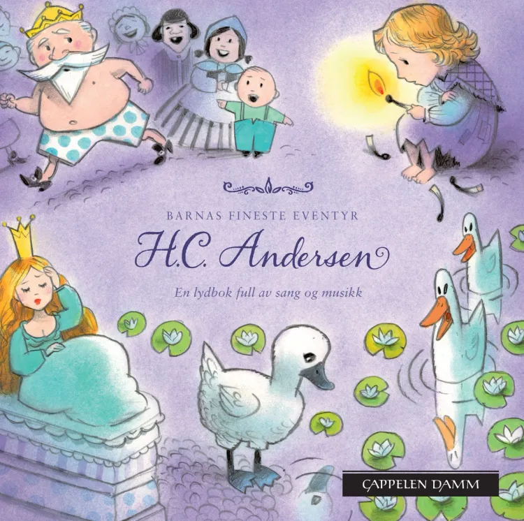 Omslag Barnas fineste eventyr: H. C. Andersen av H.C. Andersen (Lydbok)