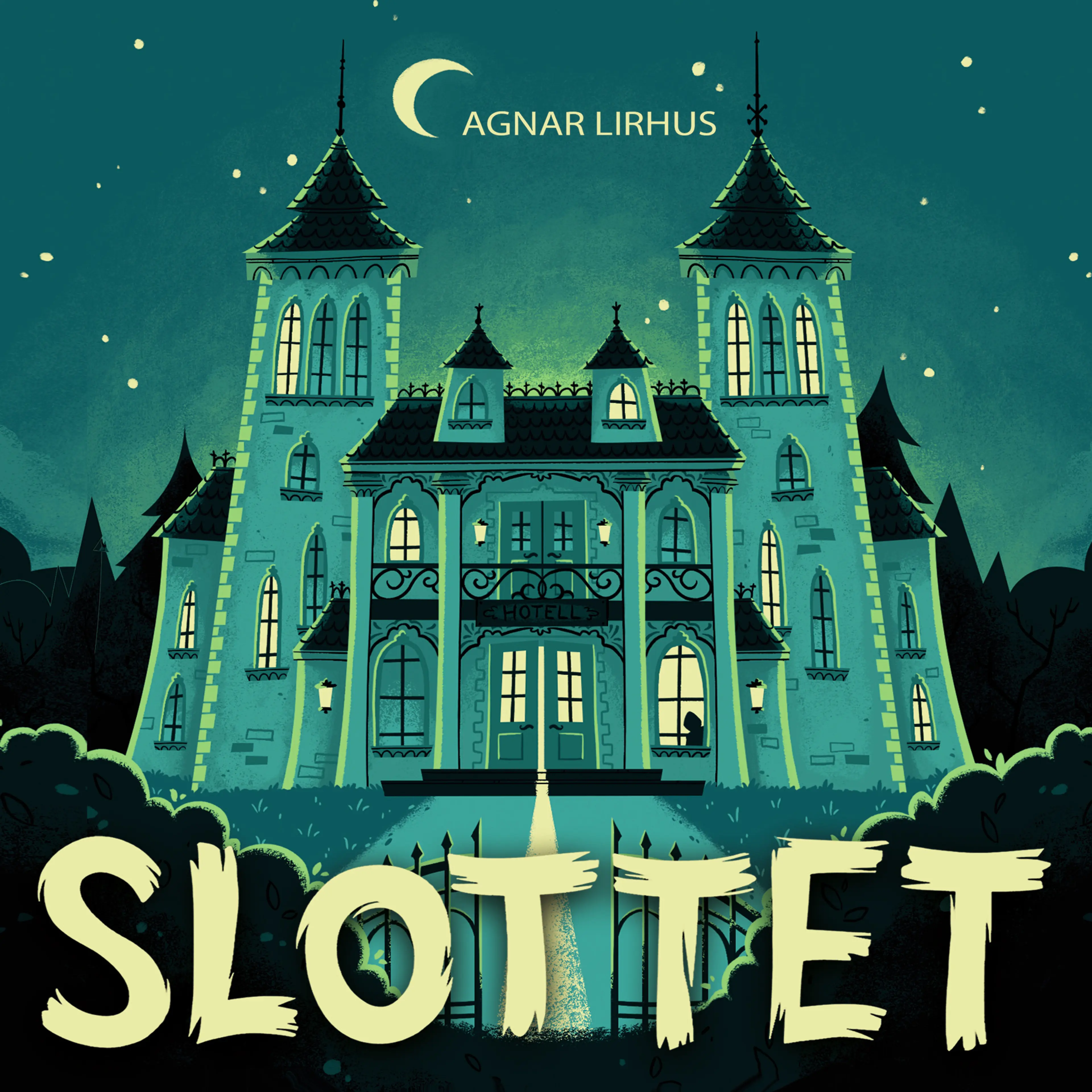 Omslag Slottet av Agnar Lirhus (Lydbok)