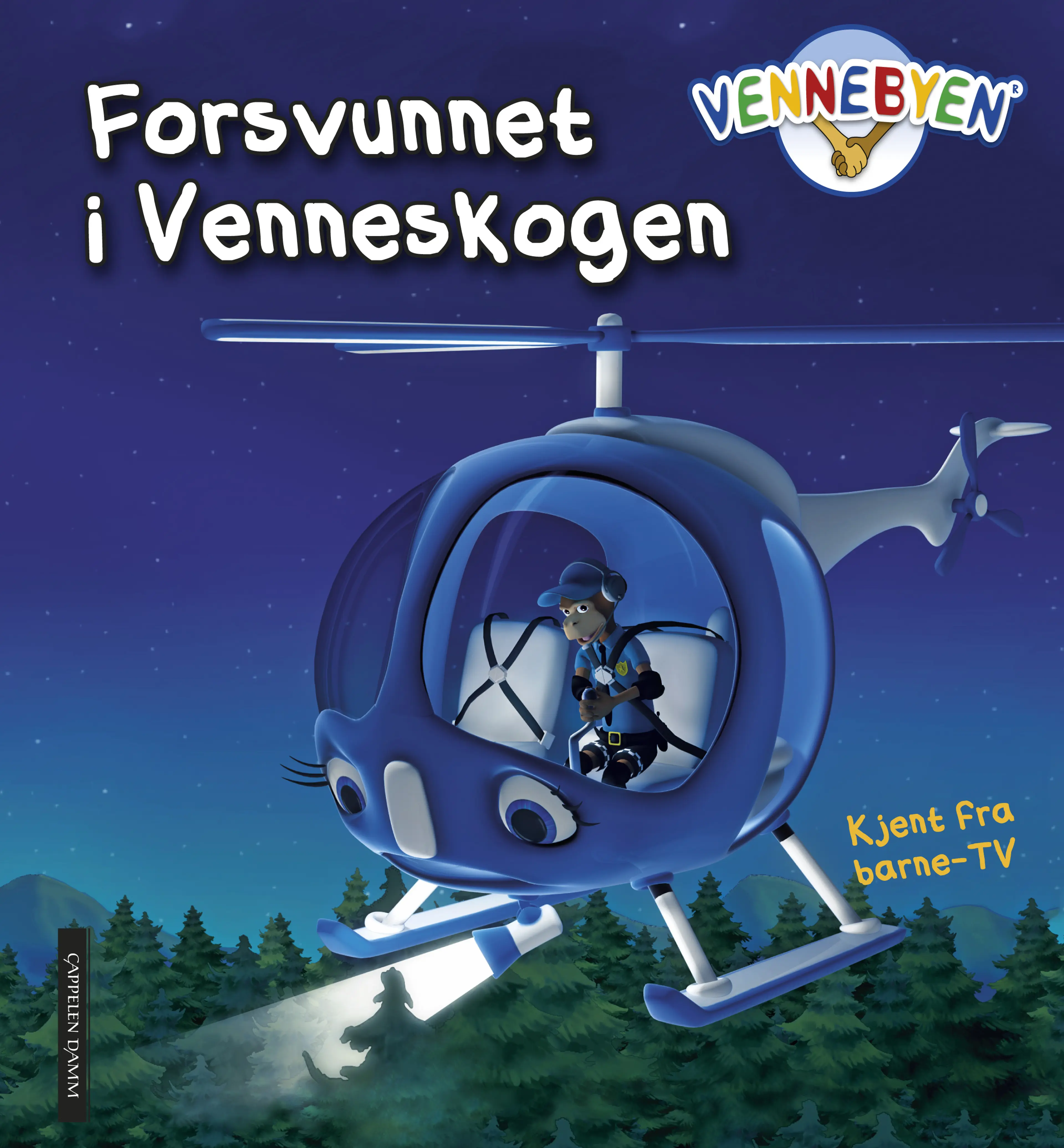 Omslag Vennebyen - Forsvunnet i Venneskogen av Carl Christian Hamre/ Creacon Entertainment AS (Innbundet)